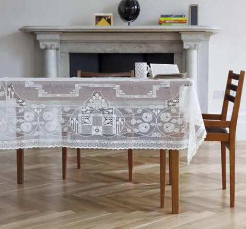 Rennie Ivory Tablecloth