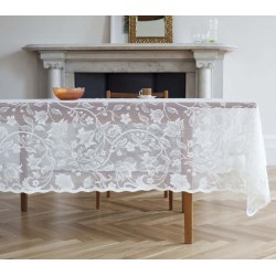Flora Ivory Tablecloth