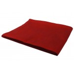 Dupion Red Display Tablecloth