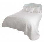Devon White Muslin bedspread