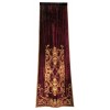 Florence Net Curtain Panel Gold