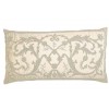 Juliet Ivory Silk  Embroidered Cushion cover Oblong 