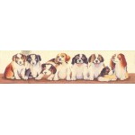 Puppies Tapestry Draught Excluder