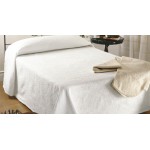 Paisley White bedspread